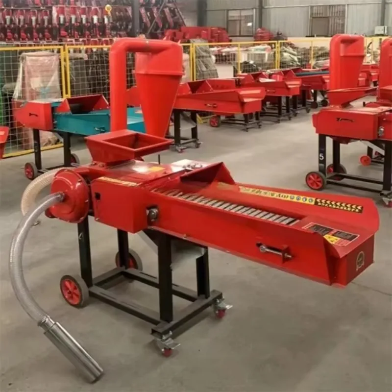 Animal feed grass cutter husk cutter animal feed grain crushing