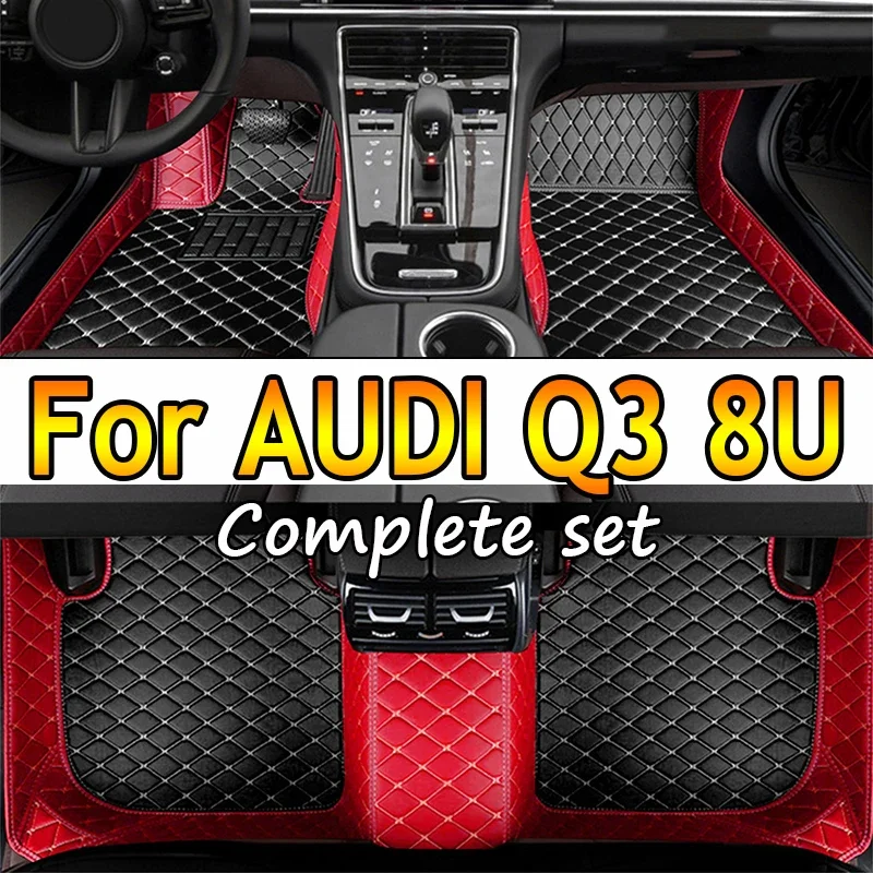 

Car floor mats for AUDI Q3 8U 2012 2013 2014 2015 2016 2017 Custom auto foot Pads automobile carpet cover interior accessories