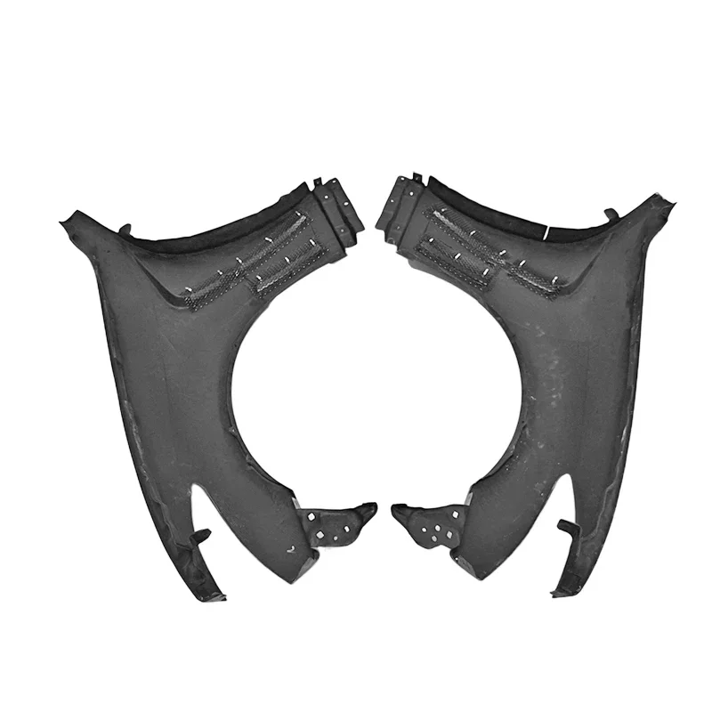 Vented Front Fender Carbon Fiber for Infiniti G37 2008-2013 2-Door (No Light Hole)  Direct Fit High Strength