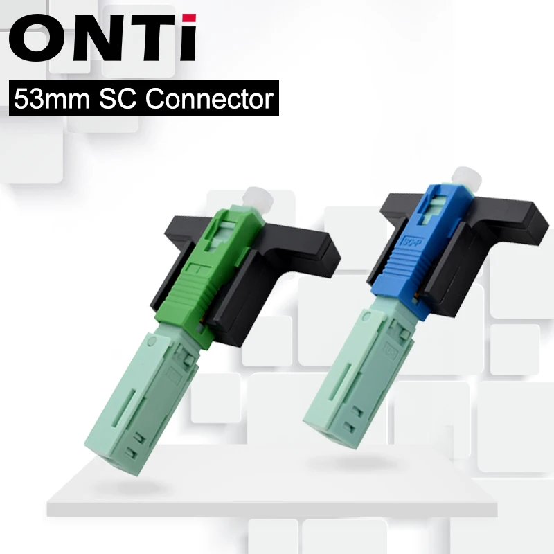 

SC UPC/APC Optical Fiber Quick Connector SM FTTH Leather Cable Cold Splicing Field Assembly Fast Connector Tool for Fiber Optics