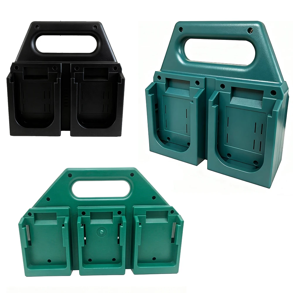 4/6 slots Battery Case Mount Holder Portable Storage Rack Basket Bracket use For Makita 18 V Lithium Ion Batteries