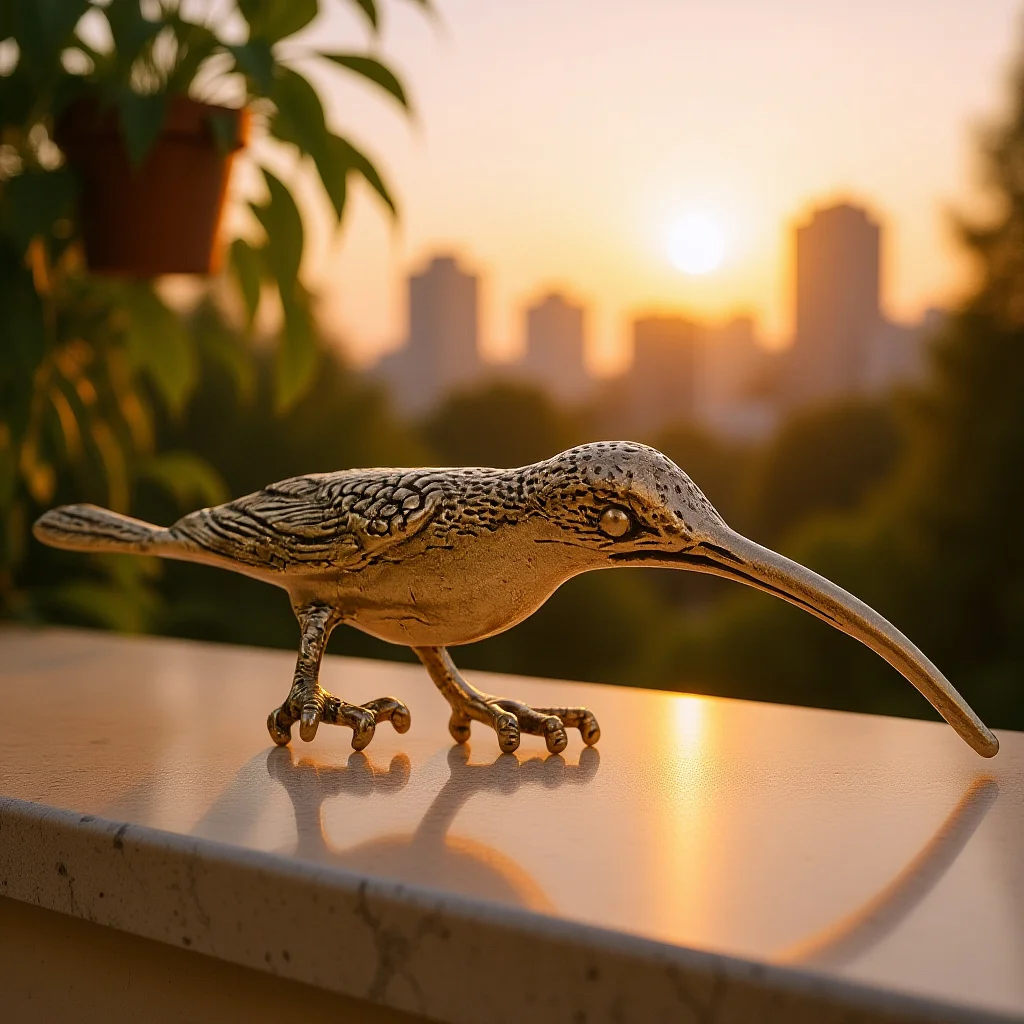 

1Pcs Long-Billed Hummingbird Table Adornment Unique Eye-Catching Design Retro Elegant Style Creative Home Decoration