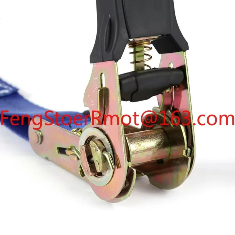 25mm 1'' 2T Heavy Duty PE/PP J-Hook Tiedown Spanngurt Cargo Restraint Logistic Lashing Belt Cinturon De Trinquete Tie Ratchet