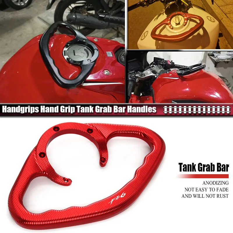 Fit For FZ6 FZ 6 FAZER Motorcycle Passenger Handgrips Hand Grip Tank Grab Bar Handle Armrest