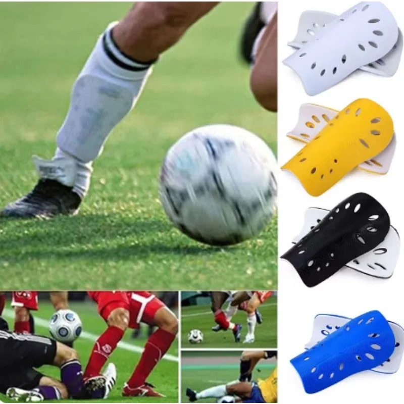 1 Pair Shin Pads for Football Protectors Pads Adult Kids Gear Breathable Sock Insert Board Training Legging Protective Gear Item