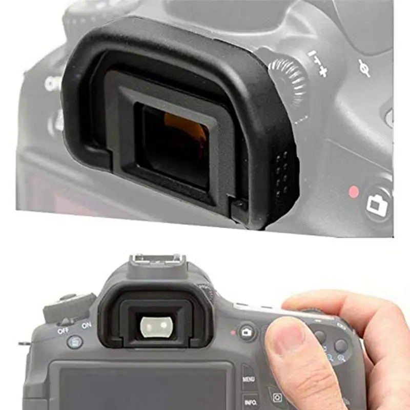 B31B Camera Viewfinder Eyecup Rubber Eyepiece Replacement for Canon 40D 50D 60D 5D 5D2, Soft Eye Cup for SLR