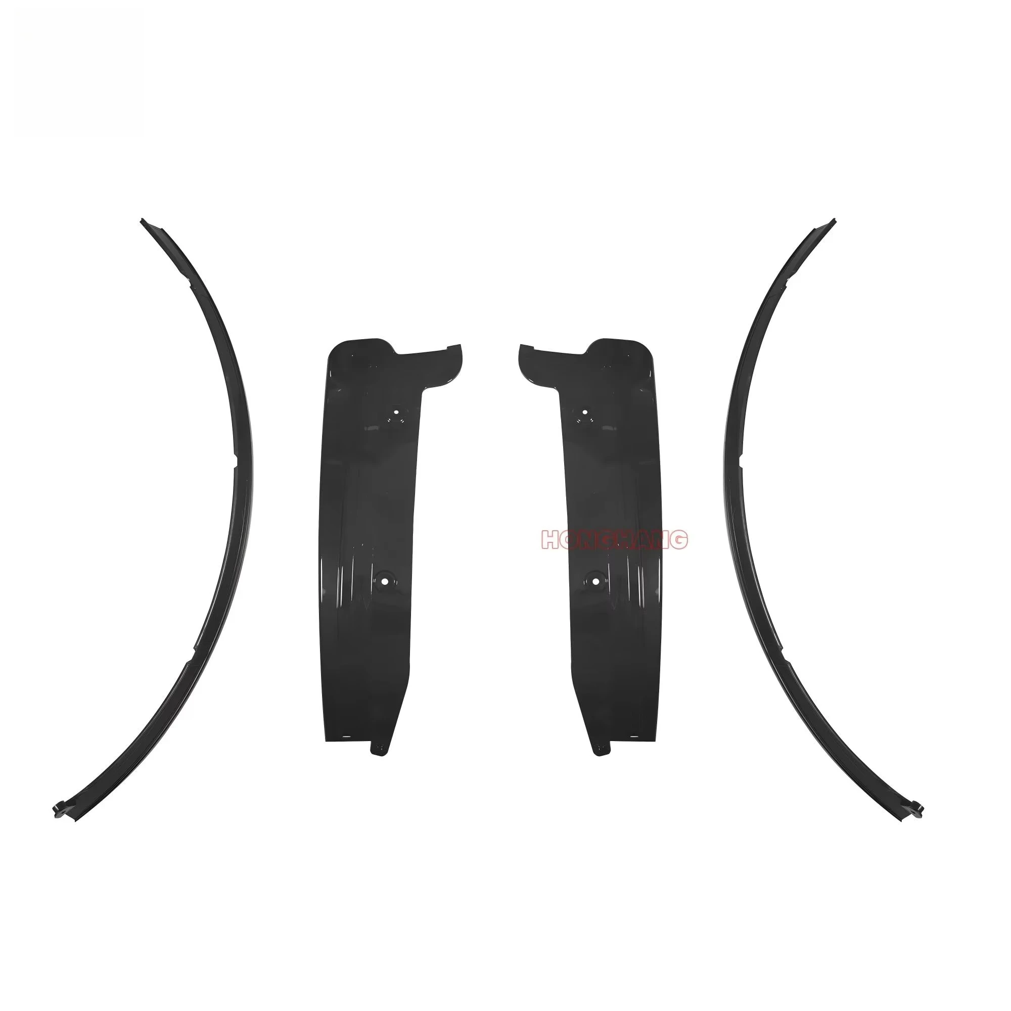 Factory Wholesale Rear Wheel Eyebrow for Corvette C7 Stingray Z06 Grand Sport 2014-2019 ABS Fender Flares Mud Guards