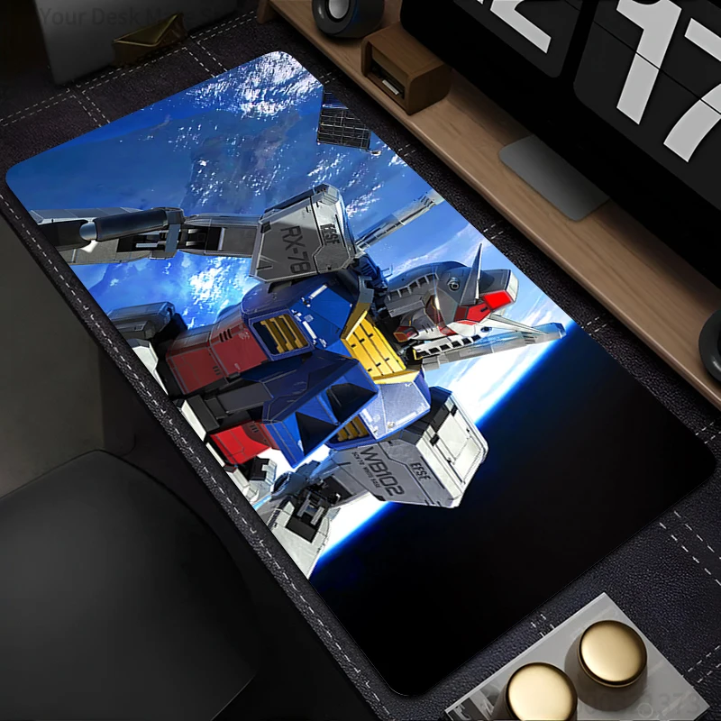Mouse Pad Mechanical Warrior RX-78-2 G-gundam Gamer Keyboard Pad Rubber Desk Mouse Mat Carpet Rubber Gaming Notbook XL Mousepad