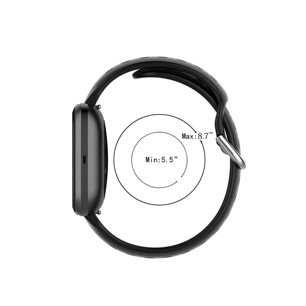 سيليكون تنفس الفرقة حزام ل Fitbit فيرسا 2/فيرسا SE Smartwatch استبدال معصمه سوار ل Fitbit فيرسا لايت ساعة