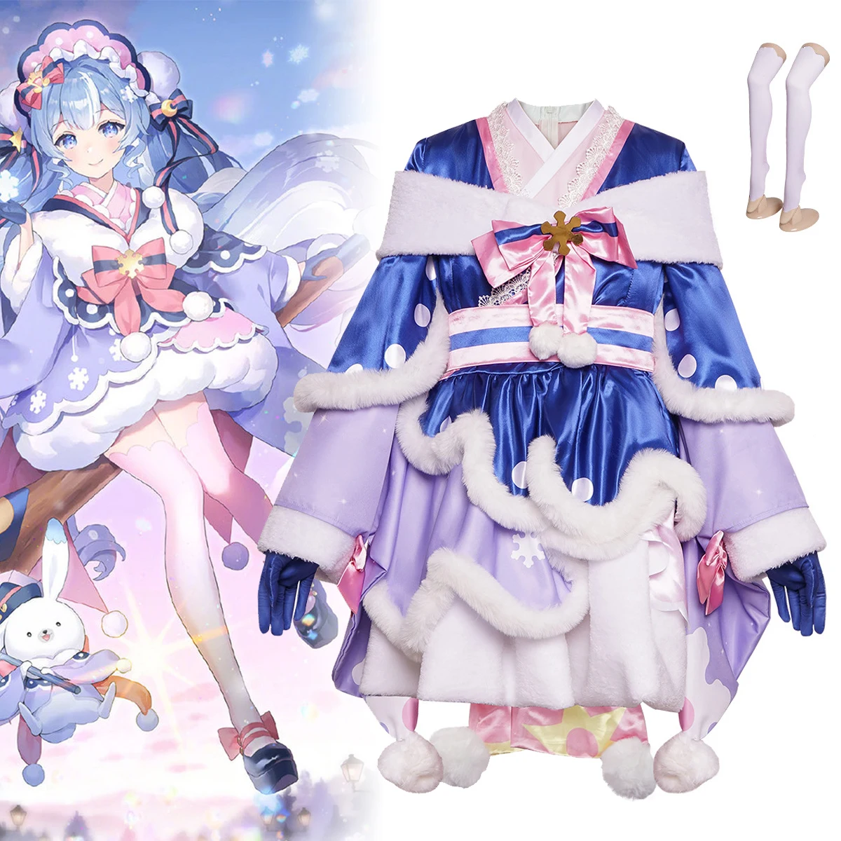 disfraz-de-princesa-de-nieve-invernal-2023-miiikkku-anime-cosplay-vestido-morado-lolita-para-mujer-tema-de-hielo-vocaloid-conjunto-completo