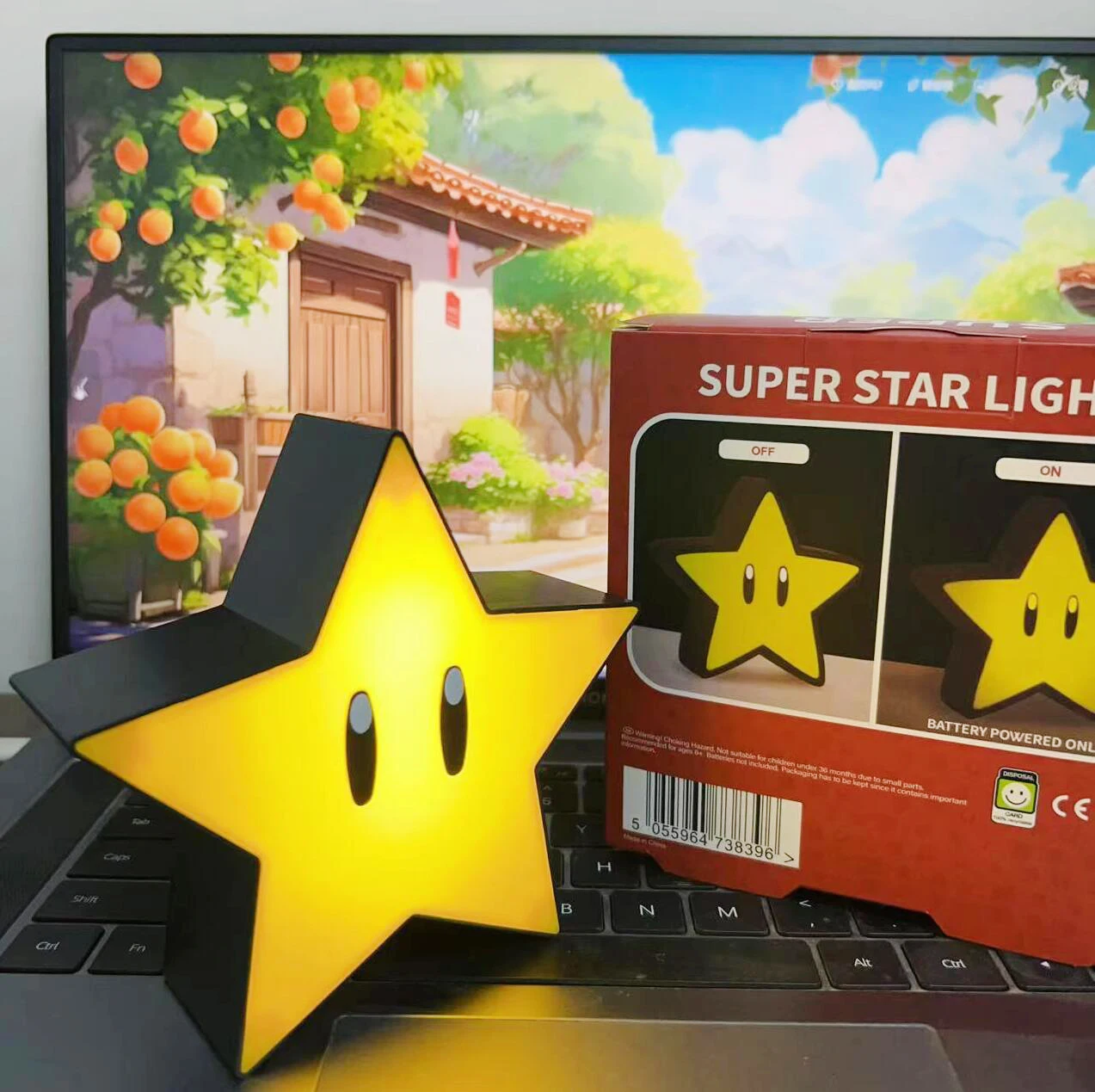 Super Mario Bros LED Question Mark BrickNight Light Figure Star Lamp Statue USB Charging Table Lamp Game Toy Kids Christmas Gift