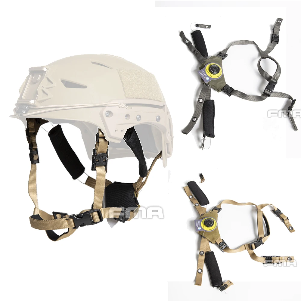 FMA Airsoft Wendy Tactical Helmet System Inner Suspension Fast Equipement Accessories Military Helmet Mount Retention System