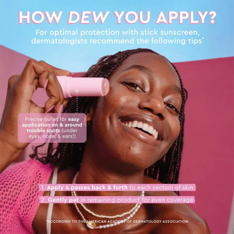 Baume de rosée à lueur pastèque Niacinamide SPF 45, soin pour la peau du visage, hydratant blanchissant, protection solaire pour toutes les peaux