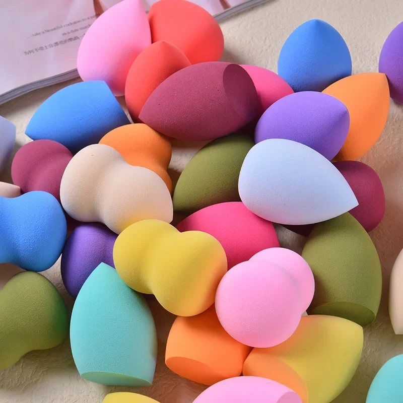 3/4/8 قطعة ماكياج نفخة الإسفنج مستحضرات التجميل مسحوق نفخة الأساس النساء خلاط ماكياج أداة مجموعة أدوات مكياج