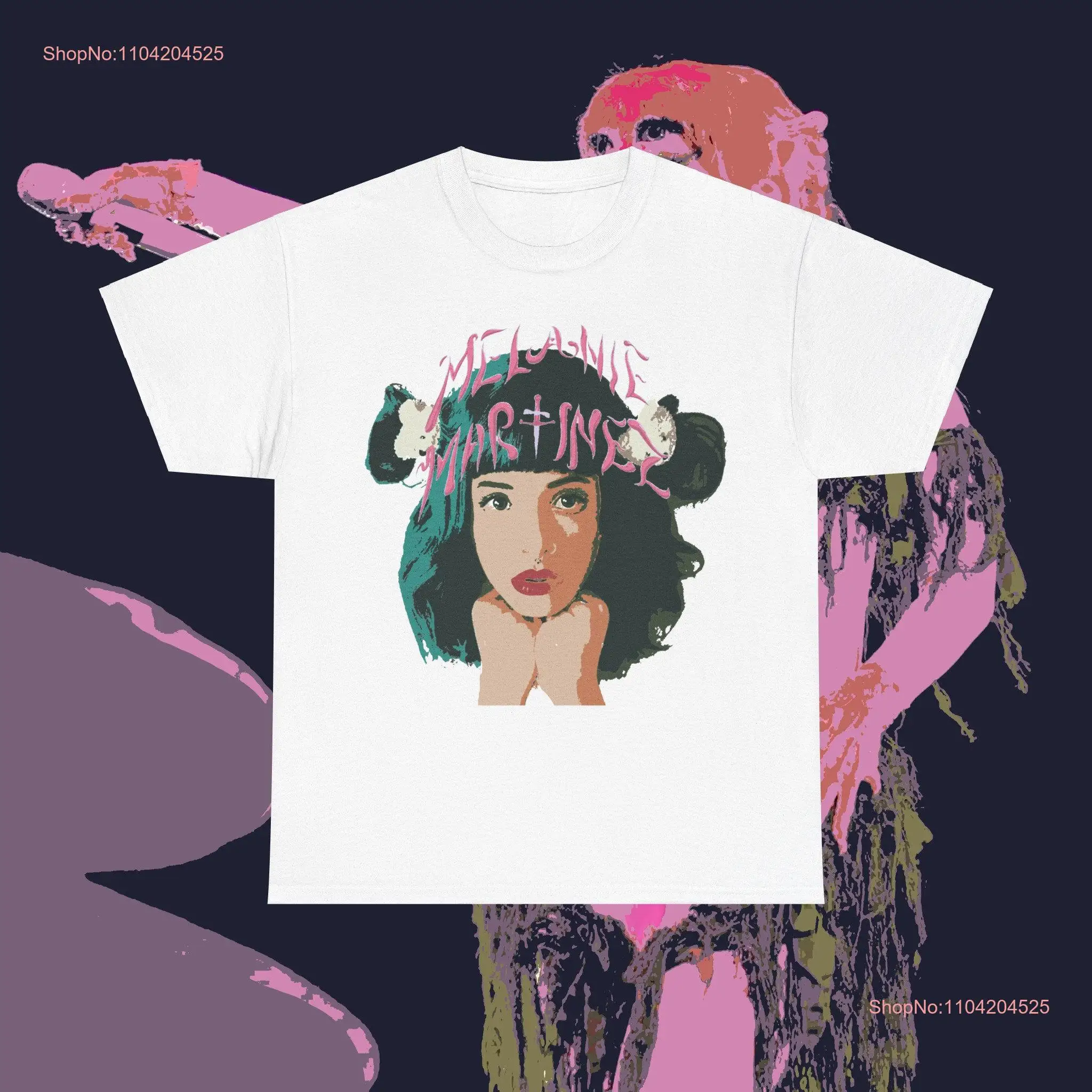 Melanie Martinez Y2K Vintage Inspired T Shirt The Trilogy 2024 Tour Cry Baby K 12 Merch Portals for Her