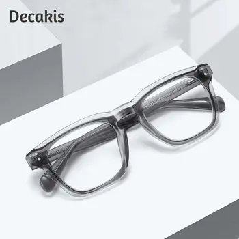 時尚大框簡約幾何設計防藍光眼鏡 男女通用透明電腦眼鏡 時尚光學鏡架 8 最佳銷售 男士透明鏡框 - №1