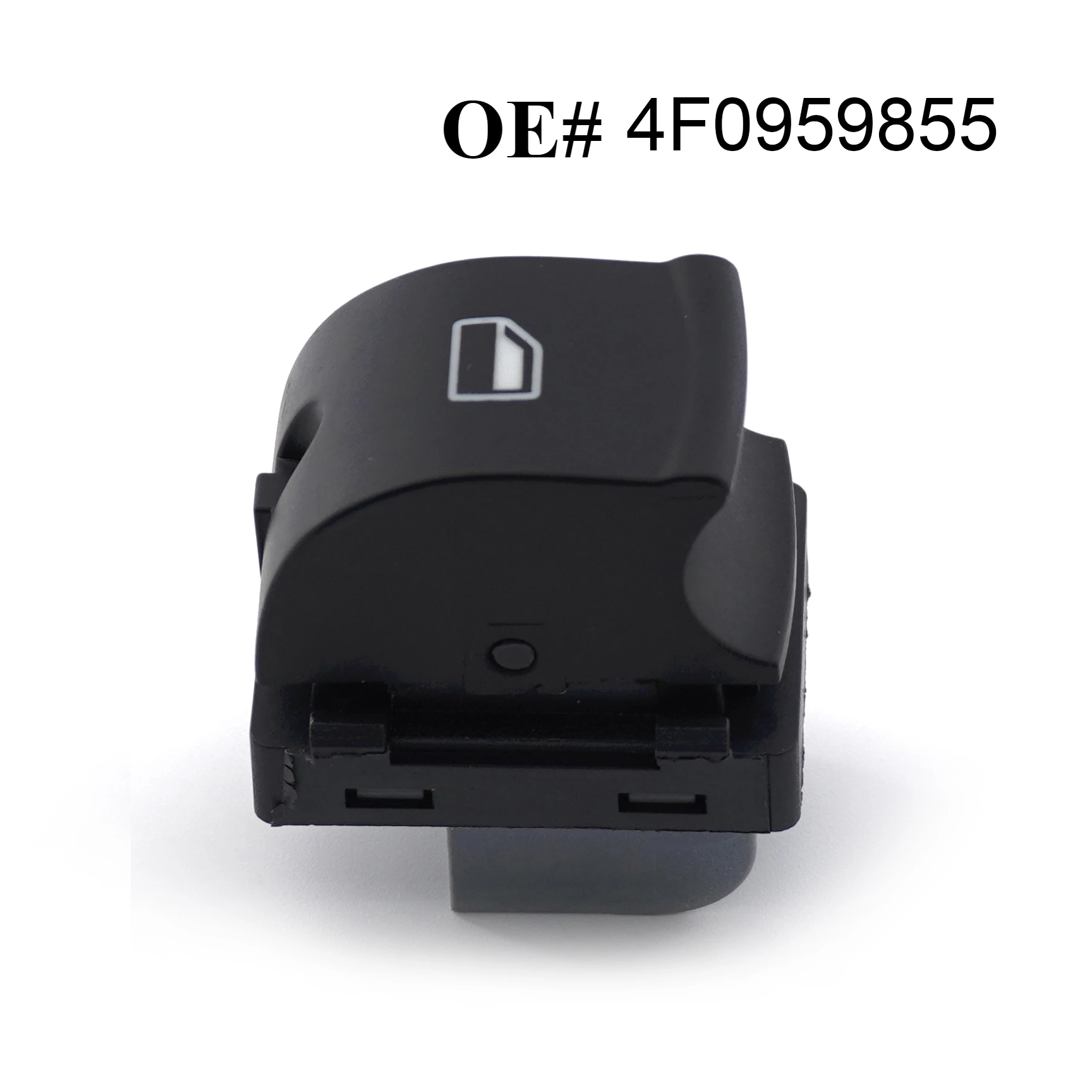 

4F0959855 4F0 959 855 Electric Power Window Control Switch Single Button For Audi A3 A6 S6 C6 Allroad Q7 RS6 2005-2012