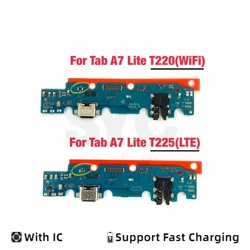 1Pcs For Samsung  Tab A7 Lite T220 T225 USB Charging Dock Connector Port Board Flex Cable