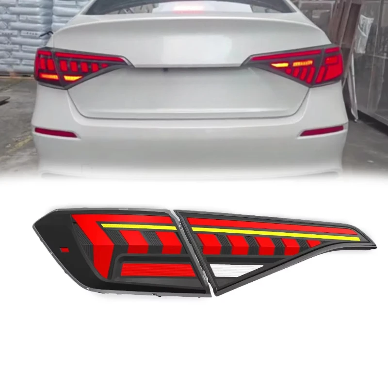 

Для Honda Civic 2022, новый модифицированный автомобильный седан, светодиодный задний фонарь в сборе, стоп-тормоз, светодиодный задний фонарь, указатель поворота Plug and Play