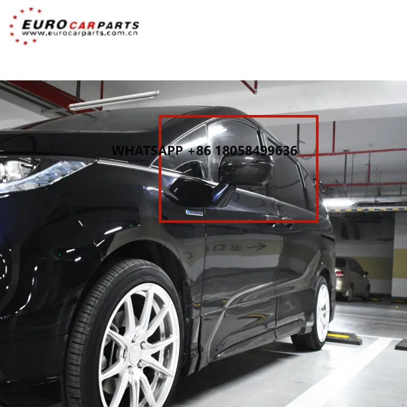 

New Product 2020year Odyssey Dry Carbon Fiber Material Side Mirror Cover Fit for Odyssey Autoparts Body Kit Mirror Cover