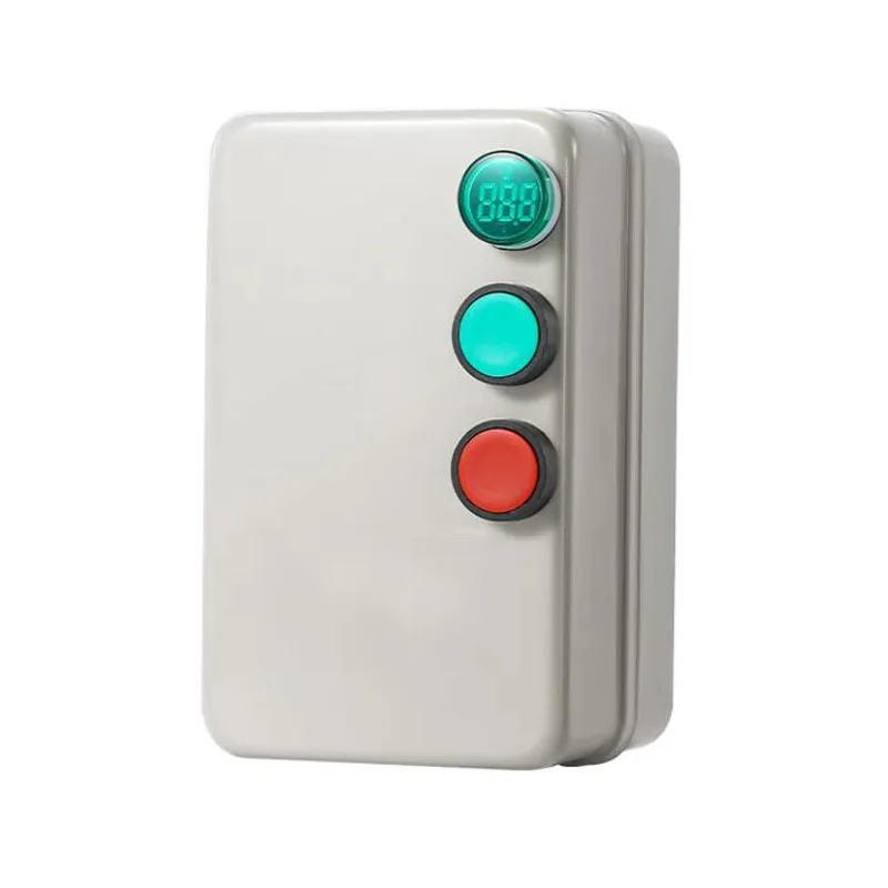 JD-8 Magnetic Starter with AC Contactor, Current Adjustment, Indicator Light, Overload & Phase Loss Protection, 380V