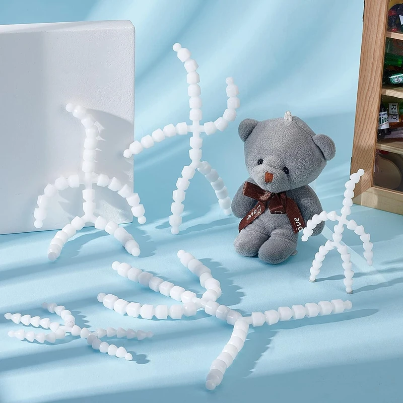 1-3 uds., 10cm, 15cm, 20cm, articulación de muñeca, versión de sonido de esqueleto, juguete de peluche articulado, enchufe de bola para muñeca DIY, accesorios de muñeca de armadura Flexible