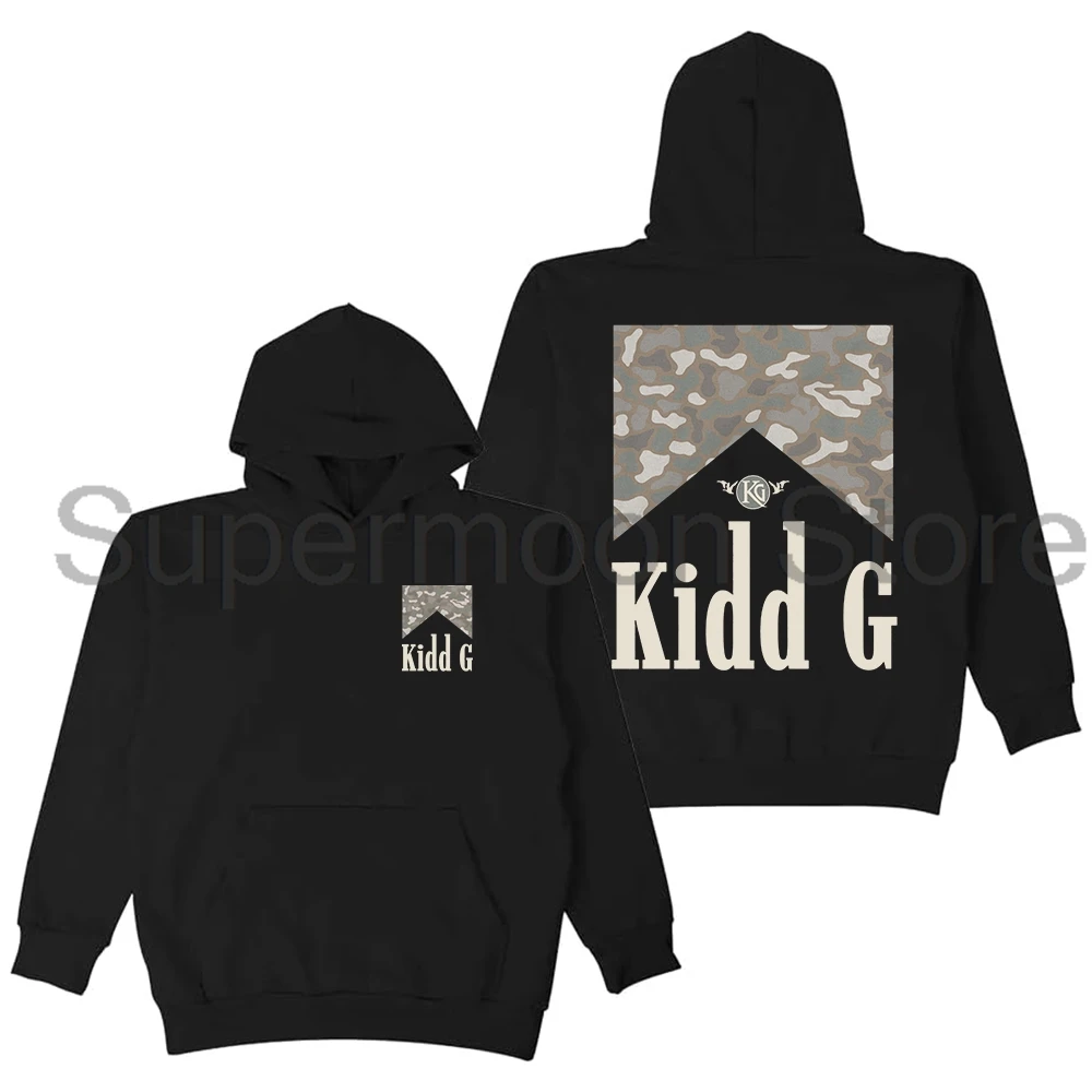 Kidd G Camo Smoke Hoodie 2025 World Tour Long Sleeve Streetwear Women Men Hooded Sweatshirts Fashion Clothes