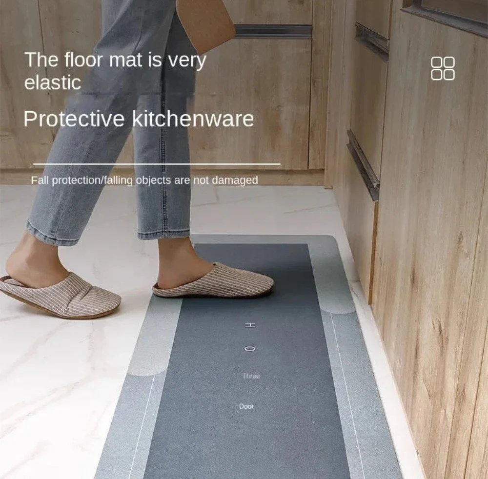 

Нескользящий диатомитовый коврик для кухни, длинный ковер, супервпитывающие напольные коврики, придверный коврик, ковры для гостиной
