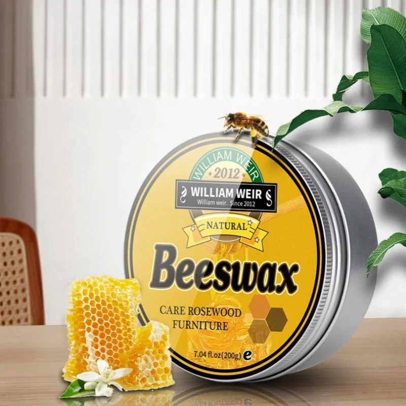 

Воск пчелиный для полировки мебели, натуральный пчелиный воск для приправы, деревянного пола, уборки, обслуживания, полировки, осветления