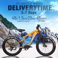 2024 New LAFLY-X800 3000W 48V 23AH 26 Inch 4.0 Fat Tyre Off-road Electric Bike Men's Mountain Ebike Snowmobile Electric Bike