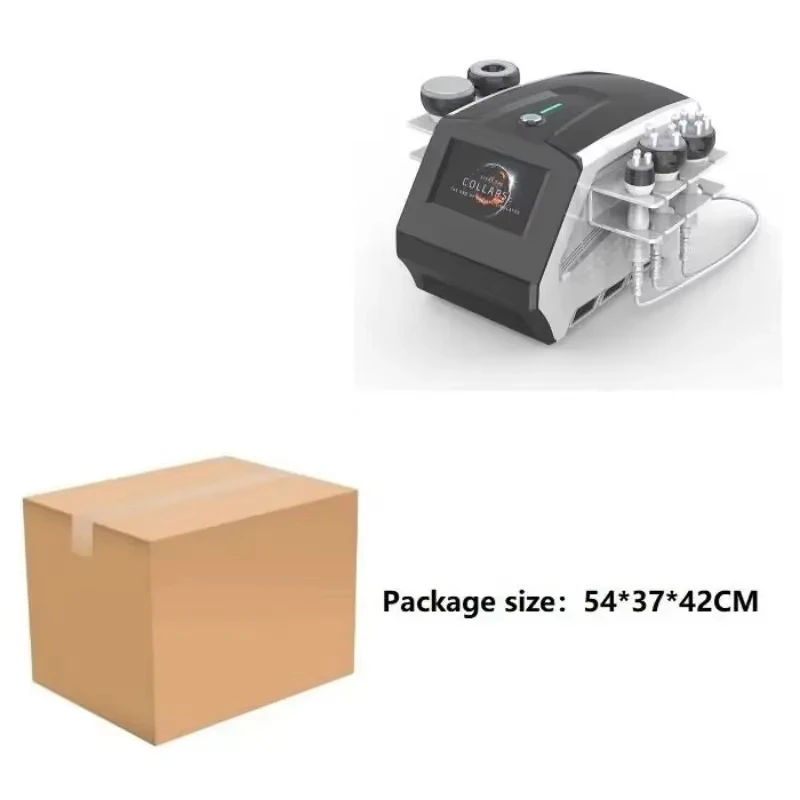 Новинка 2023 года, 5 в 1, ультразвуковая вакуумная кавитационная машина для подтяжки кожи, радиочастотный лифтинг, ультразвуковое оборудование для похудения 80k