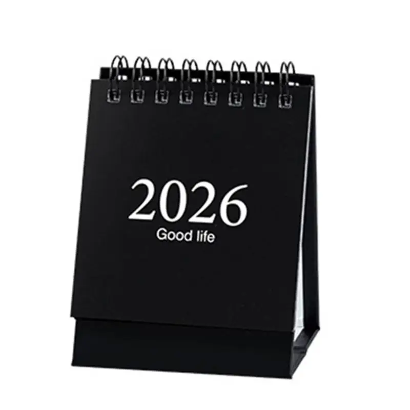 

96GE 2026 Desk Calendar 19 Month Runs from Jan 2026 to Jul 2027 For Daily Scheduling