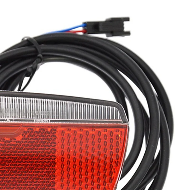 電動自転車テールライト電動自転車テールライト入力 6V-48V LED ライト自転車リフレクター付き電動自転車テールライトホット
