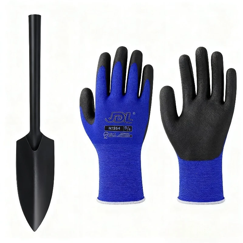 

Набор садовых инструментов, лопата и перчатки для копания, прополки, посадки, идеальный подарок для домашних садожников с сумкой для хранения, для использования на открытом воздухе