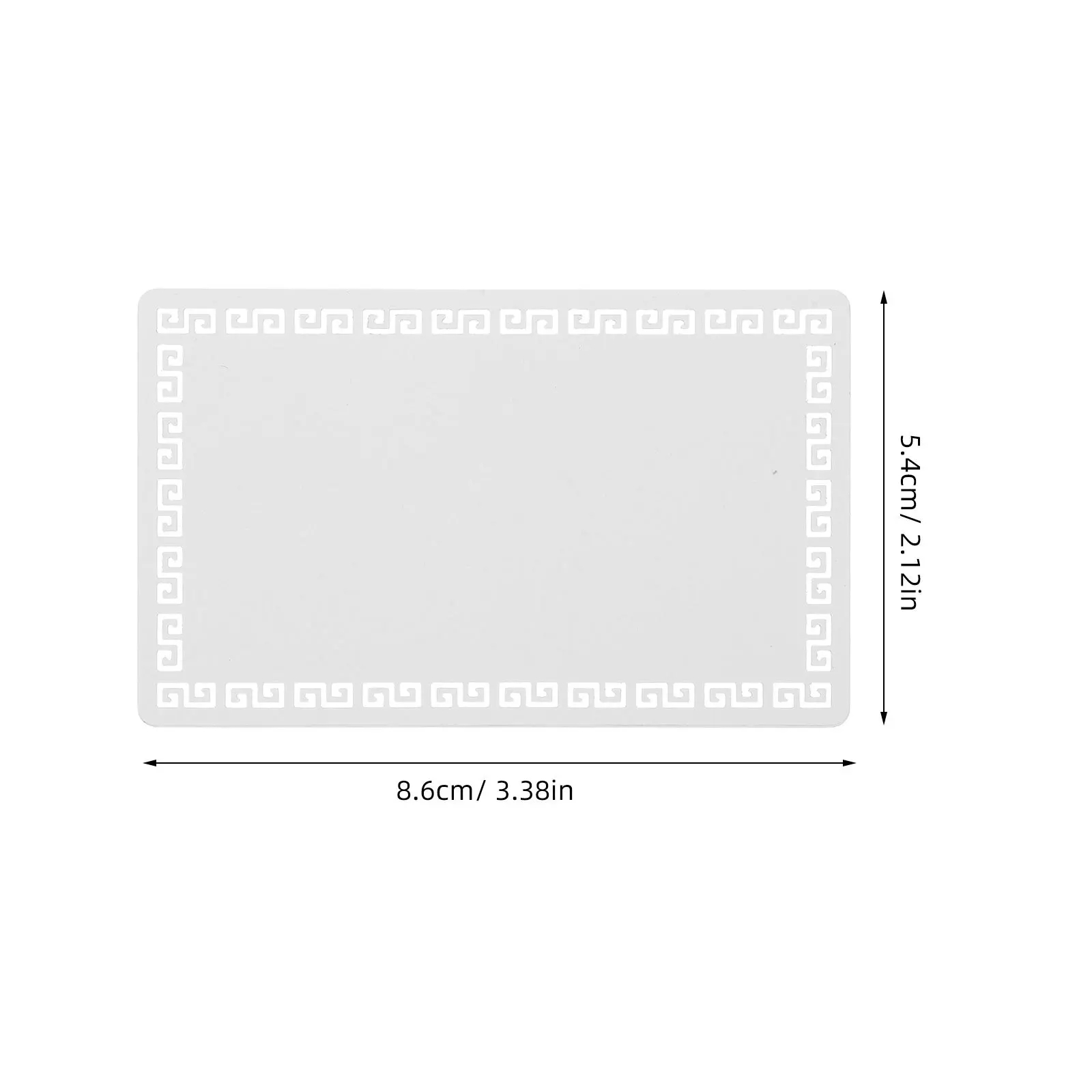 20 قطعة بطاقات الأعمال الفارغة التسامي بطاقة الأعمال المعدنية الفراغات تنوعا استخدامات المعادن التسامي الفراغات بطاقات الألومنيوم الفارغة