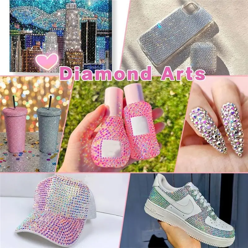 

A23P Resin Jelly Rhinestone Kit 42000Pcs 42 Colors 3Mm Multicolor Flatback Gems Bedazzler With B7000 Jewelry Glue