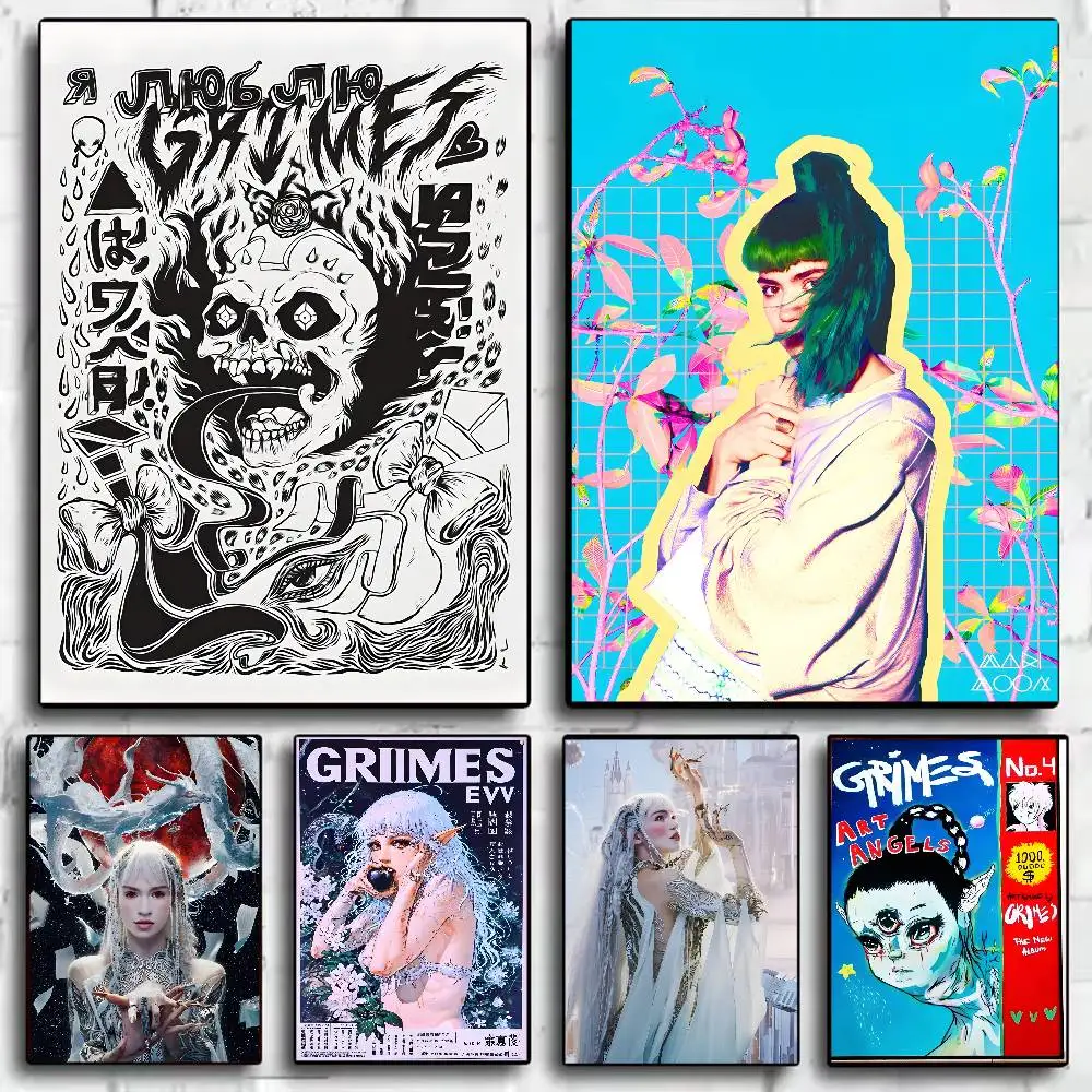 Claire Elise Boucher Poster HD Kunst klebrige Wand wasserdicht Zuhause Wohnzimmer Schlafzimmer Bar ästhetische Dekoration