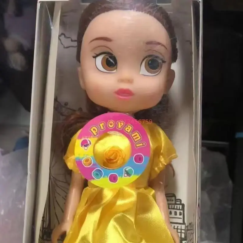 Juego de 6 Muñecas de Disney: Princesas Anna, Elsa, Rapunzel, Blancanieves y Bella, Juguete para Niñas, Regalo de Navidad o Cumpleaños