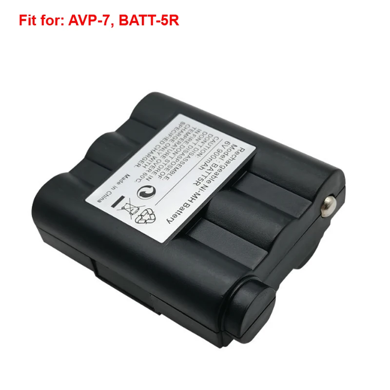 New BATT5R AVP7GXT Ni-MH Battery For Midland G7 Midland G9 Midland GXT Series GXT600 GXT635 GXT650 BATT-5R 6.0V 900mAh Battery