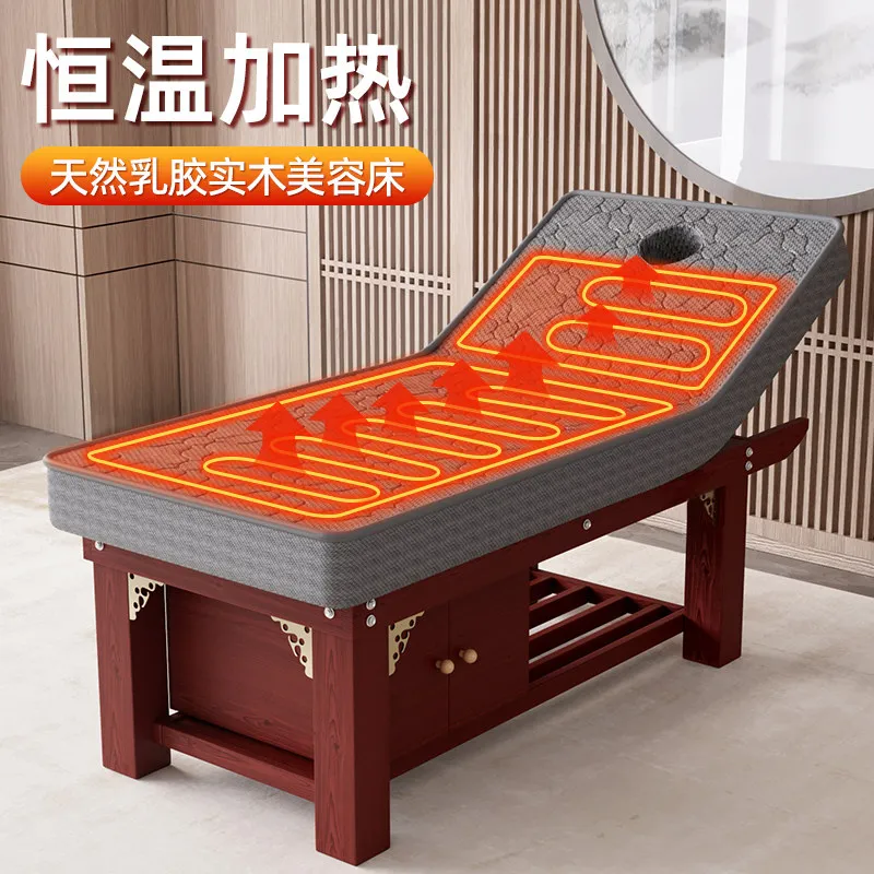 Heated Electric Massage Tables Flooring Specialized Massage Tables Maintenance Commercial Furniture Tavoli Per Massaggi ZY40AMC
