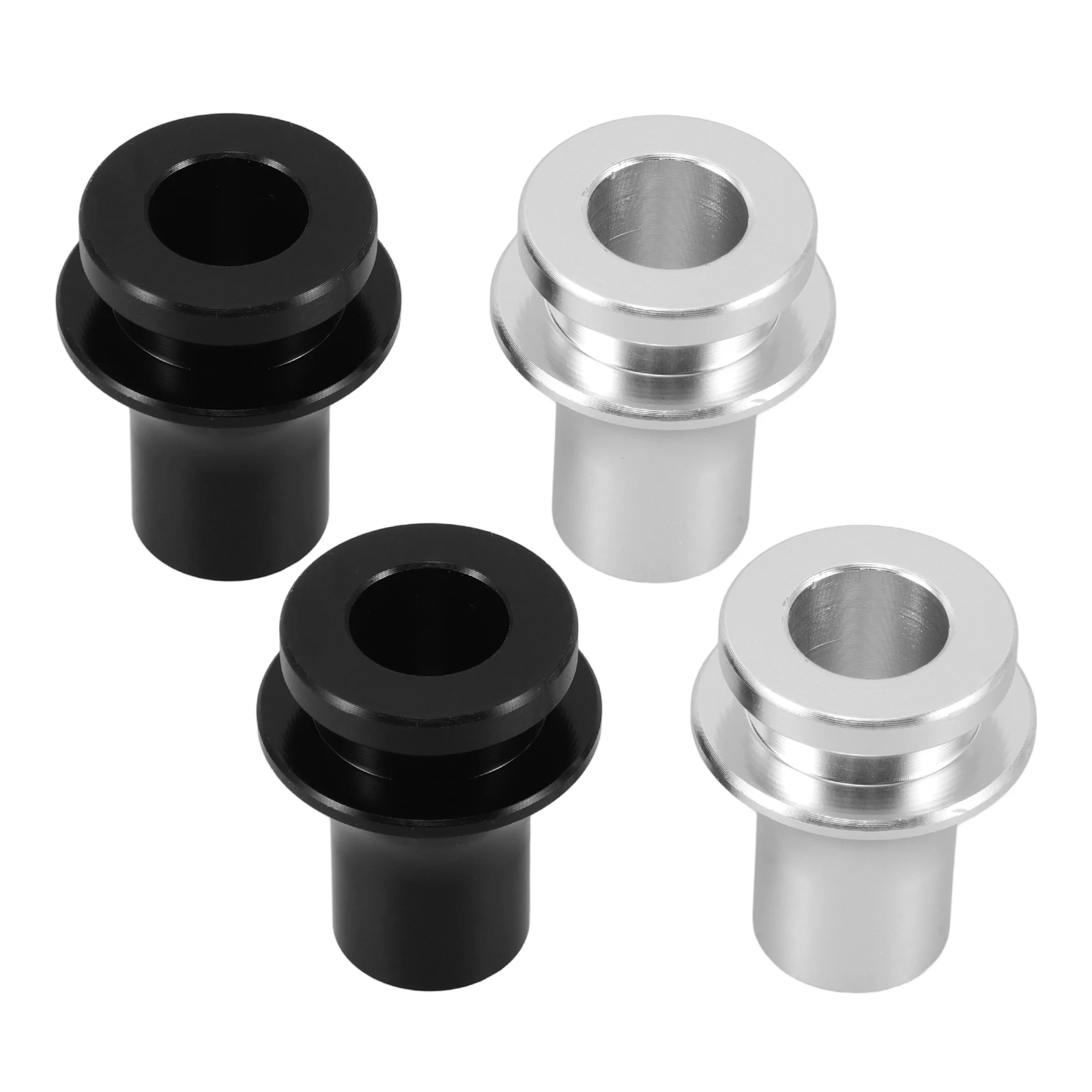 

2pcs Gear Head Connector Aluminum Alloy Knob Adapter Boot Retainer Thread Automotive Supply Truck Accessory Universal