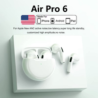 Original Air Pro 5 TWS Max Wireless Bluetooth Earphones Mini Earbuds Sports Noise Cancelling Headset For Apple iPhone Headphones