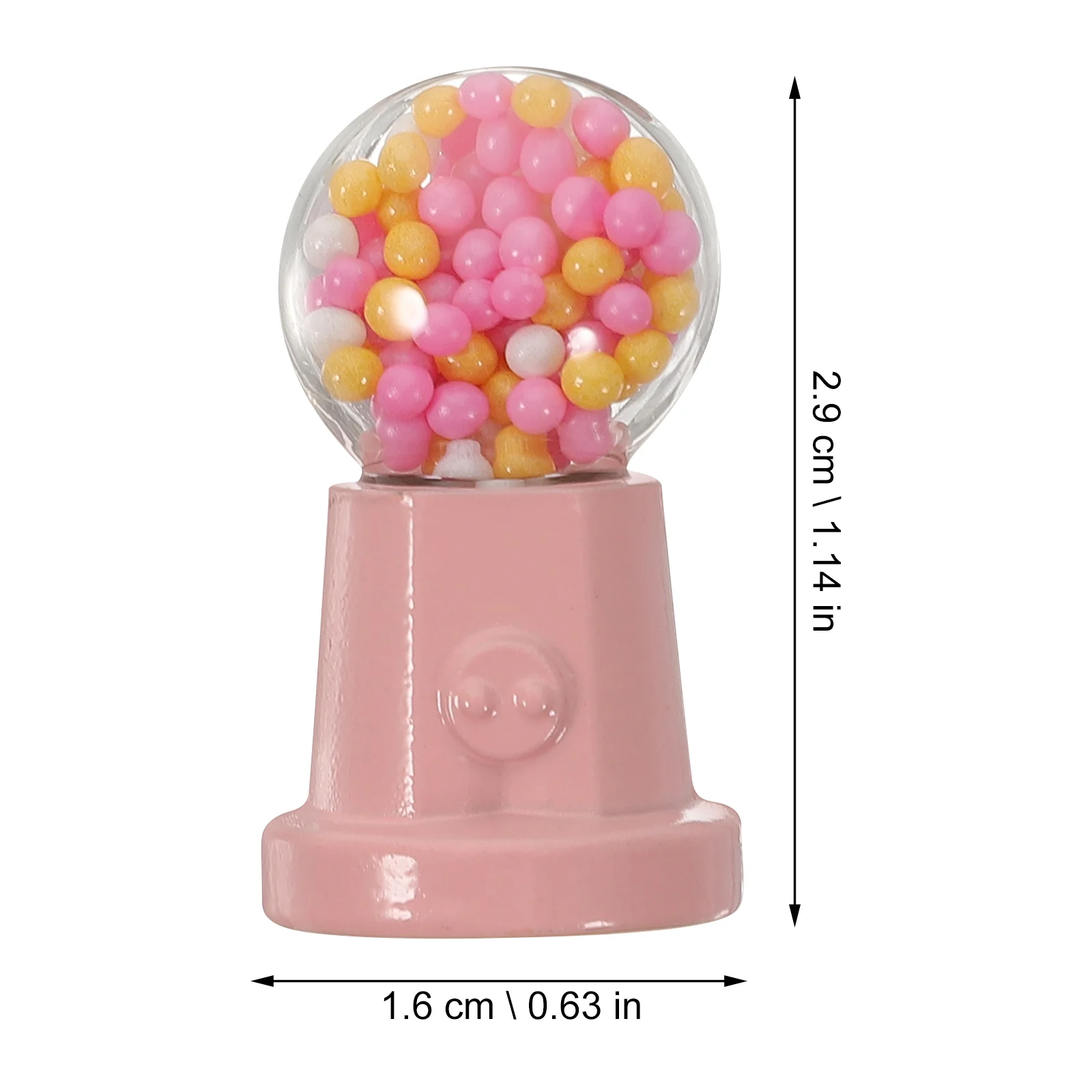 Mini machine à bonbons pour filles, distributeur d'accessoires miniatures, décoration d'anniversaire