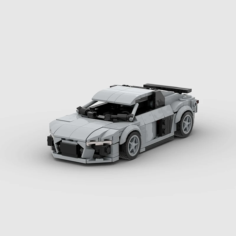 

MOC автомобиль техническая скорость чемпионы супер гоночный автомобиль строительный блок гоночный кирпич Рождество подарок на День благодарения город