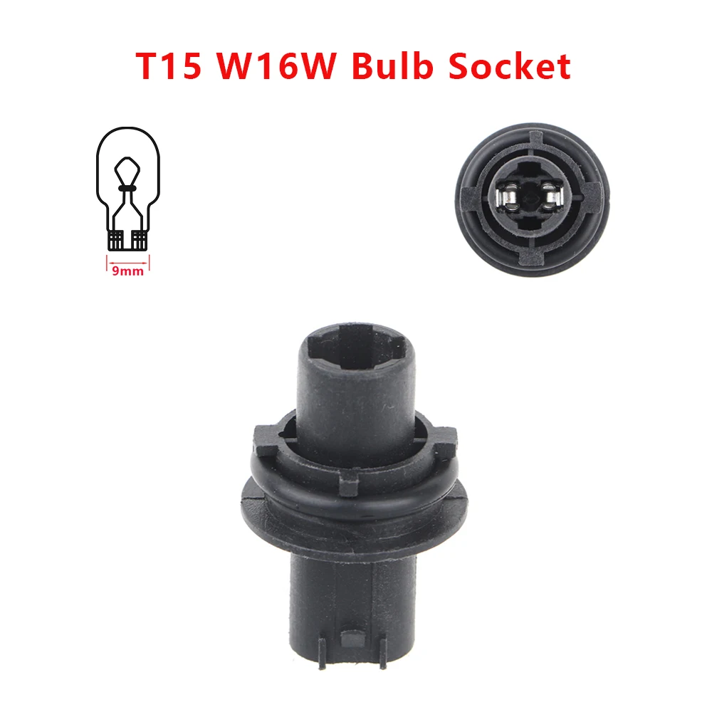 

1x For VW Crafter MK1 T15 W16W Bulb Holder Side Rearview Mirror Light Socket Accessories