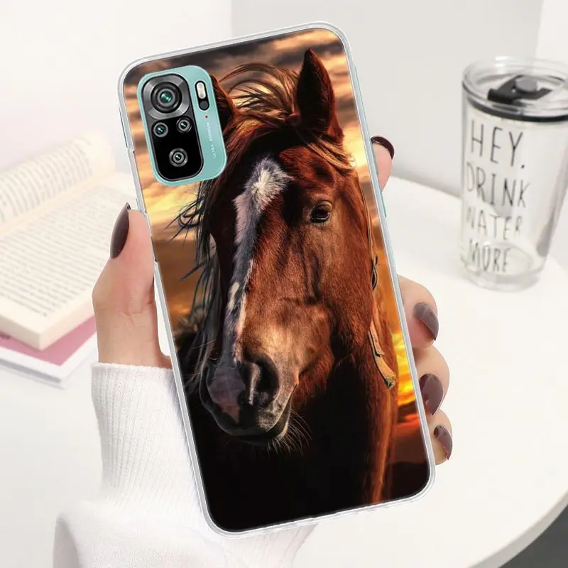 Horse Great Beauty Galloping Coque Phone Case For Xiaomi Redmi 12 10 9 9A 9C 9T 12C 8 8A 7 7A 10A 10C 6 6A K20 K30 K40 Pro S2