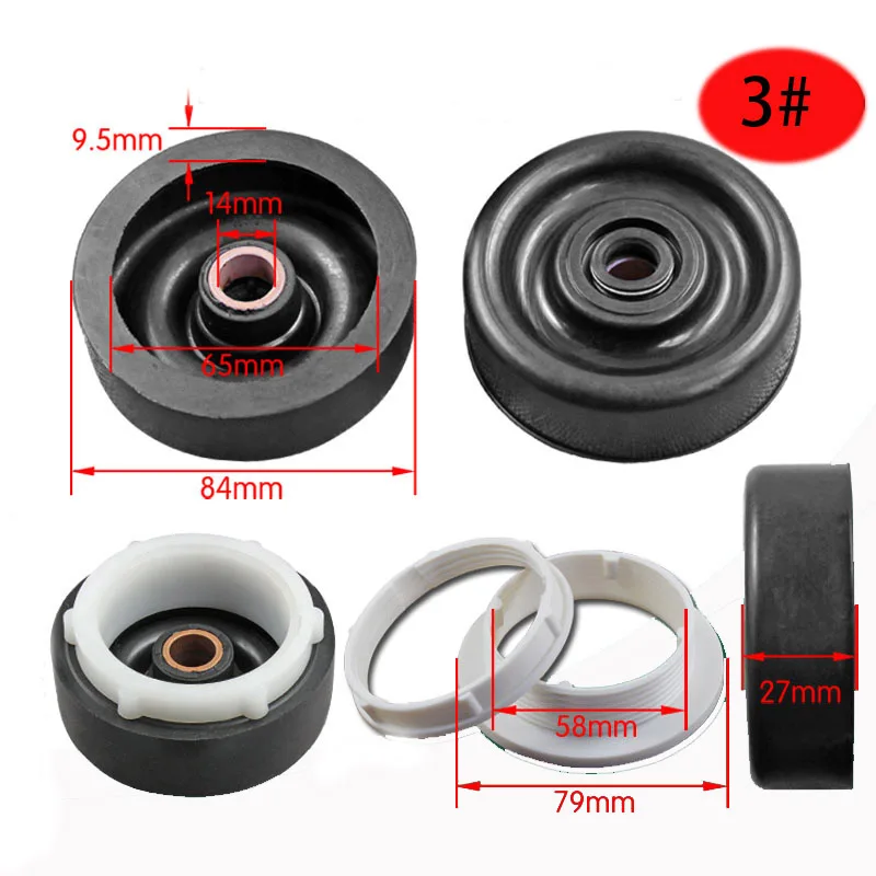 Двухцилиндровая стиральная машина, кожаная чаша, уплотнительное кольцо, поворотное полуавтоматическое сушильное и обезвоживающее сиденье ведра с подшипником