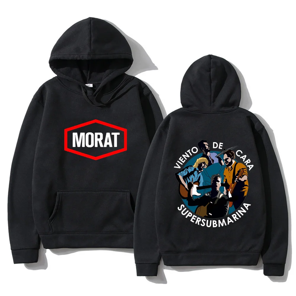 Morat Si Ayer Fuera Hoy Print Hoodies Graphic Printing Harajuku Kawaii Sweatshirt With Hooded Cute Clothing Cartoon Hoody Tops