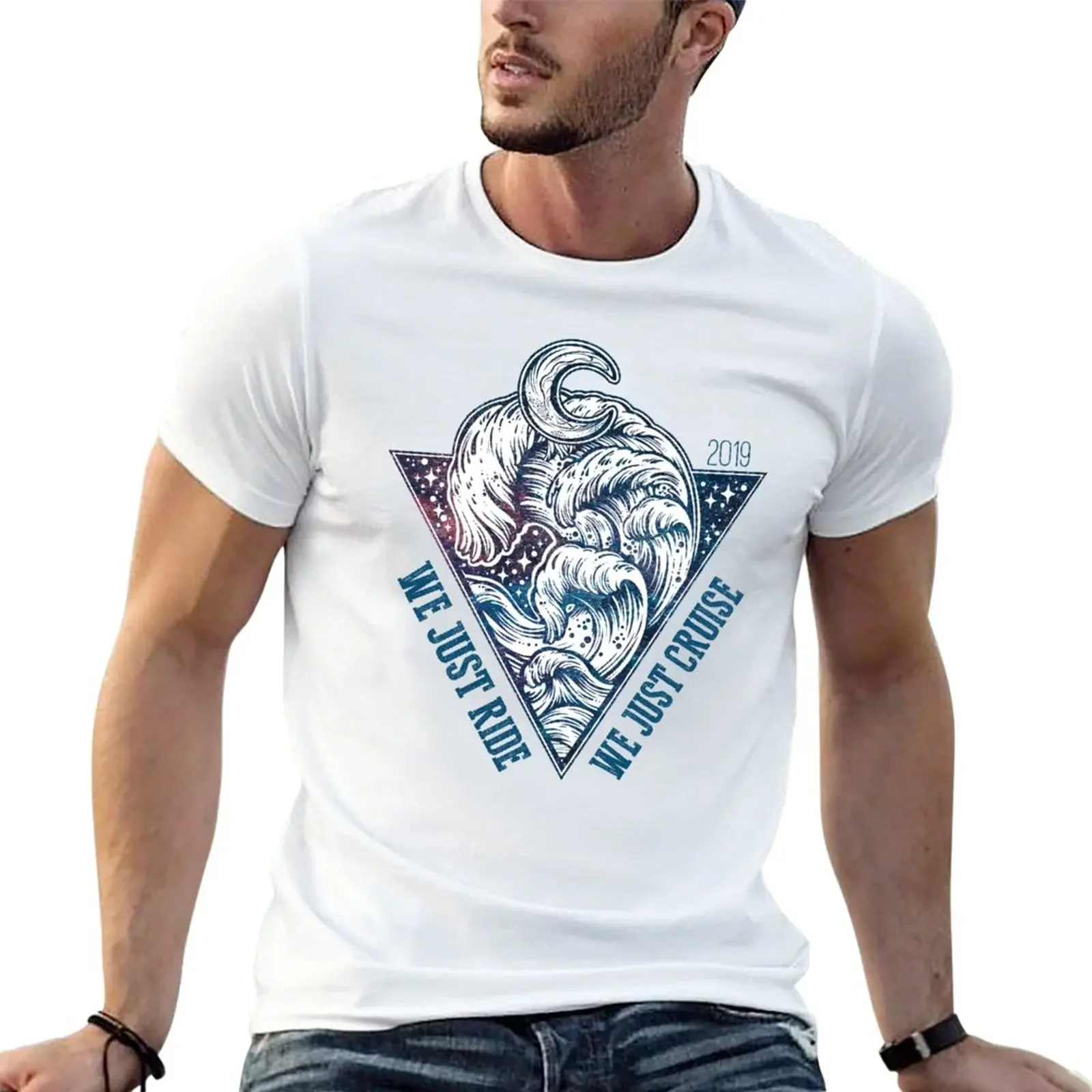 We Just Ride, We Just Cruise - Kesha Cruise 2019 T-Shirt sports fans graphics t shirt for men