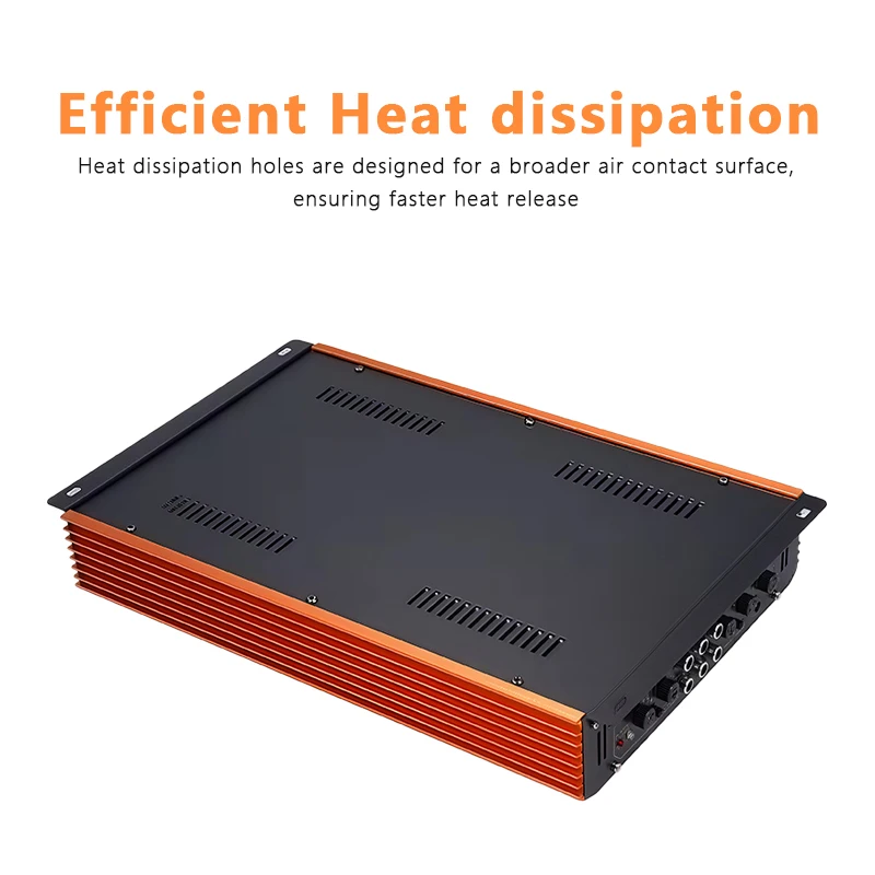 4 Ways Universal Car AB Class Professional Amplifier MAX 6800W High Power Music Stereo Sound Subwoofer 12V Car Power Amplifier